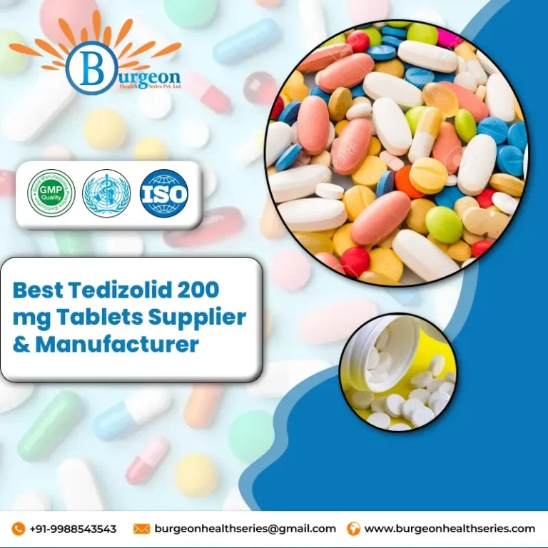 Tedizolid 200 mg Tablets Supplier  Manufacturers