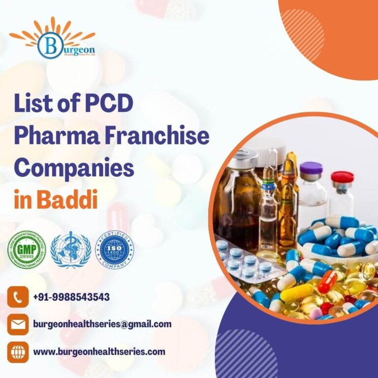 List of PCD Pharma Franchise Companies Baddi
