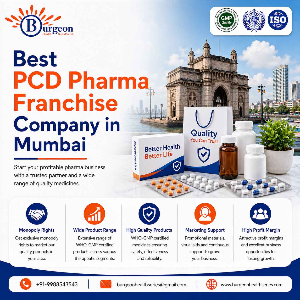 Best PCD Pharma Franchise Company in Mumbai