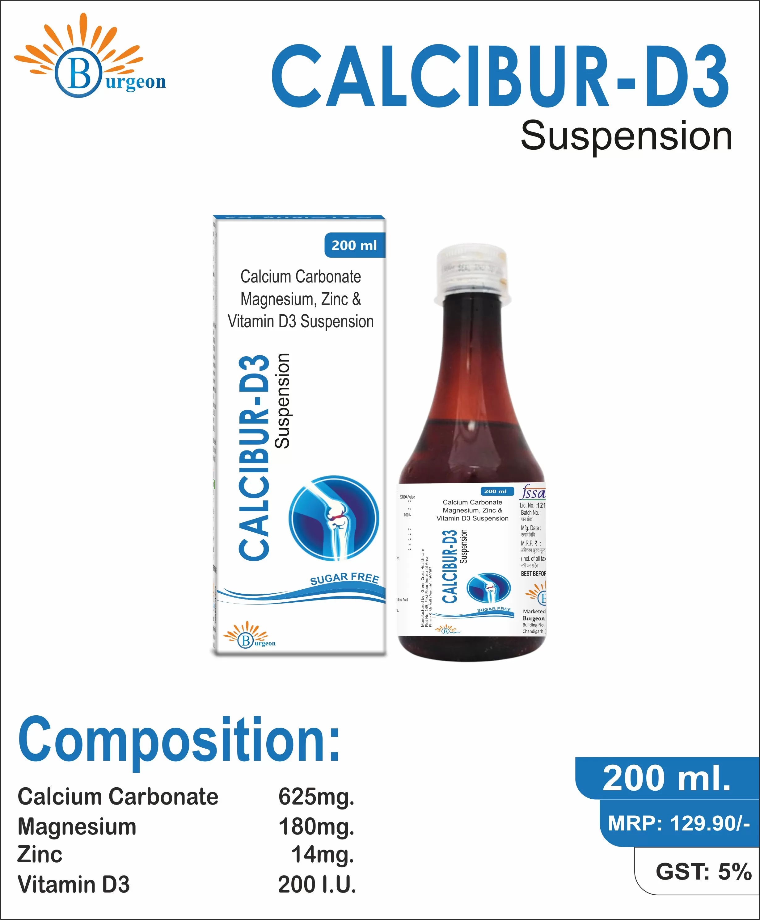CALCIBUR-D3 NEW