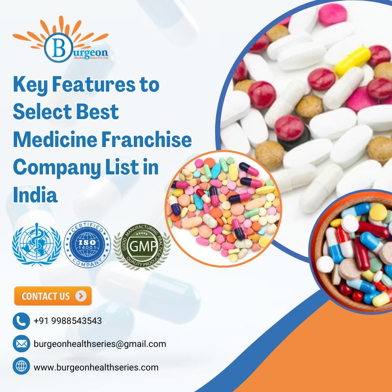 Key Features to Select Best Medicine Franchise Company List in India 